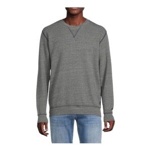 Goodlife Exposed Seams Sweatshirt in gray